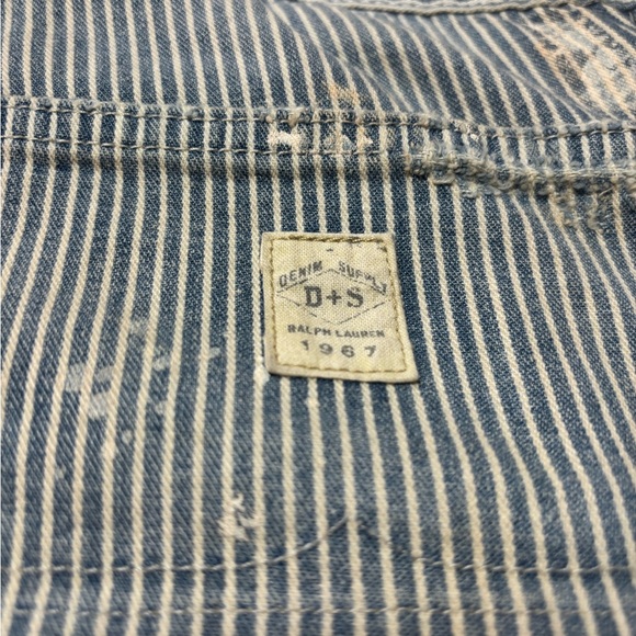 Ralph Lauren Denim & Supply Men's Striped Distressed Jeans Size 36-32 - Picture 10 of 13
